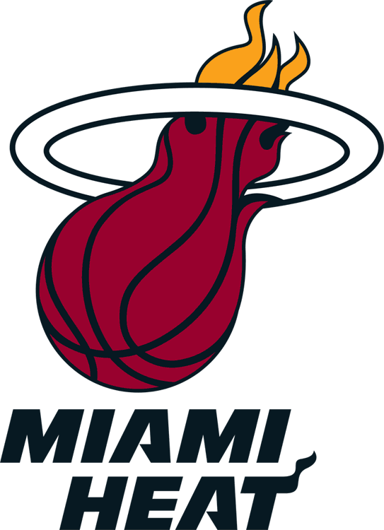 Miami Heat logos iron-ons